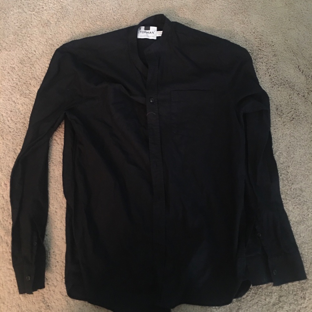 Topman medium button up.